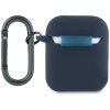 Etui Red Bull Silicone Logo & Lines do   AirPods 1 / 2 granatowy